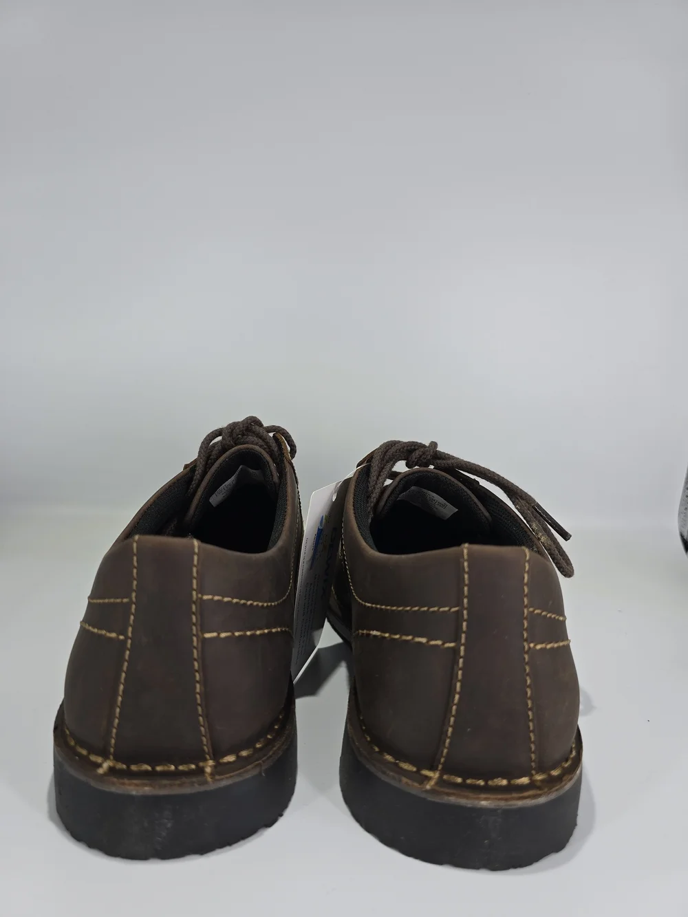 Rockport Men’s Urban Edge Captoe Oxford Dark Brown Leather Shoes NIB
